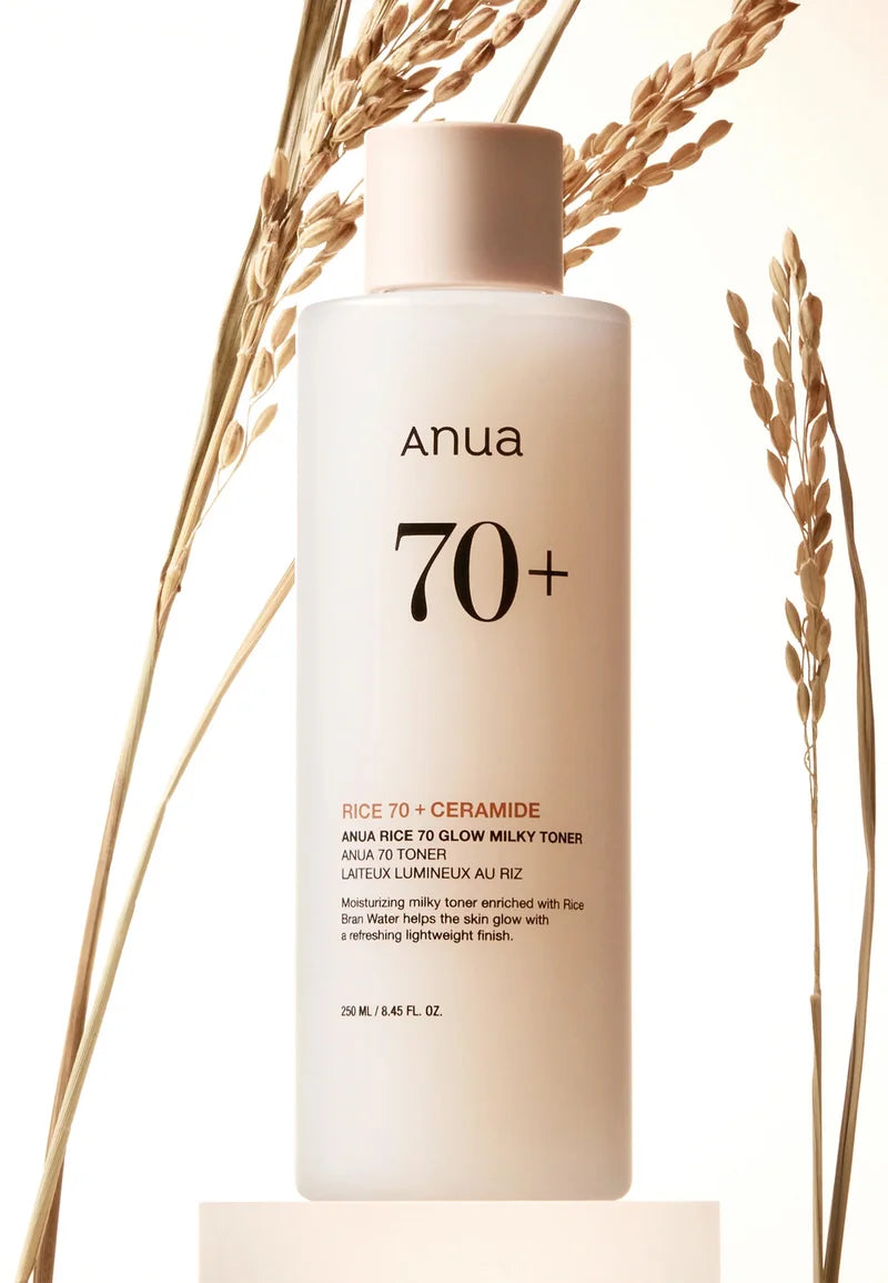 Anua Rice 70 Glow Milky Toner | Brightening & Hydrating Korean Toner