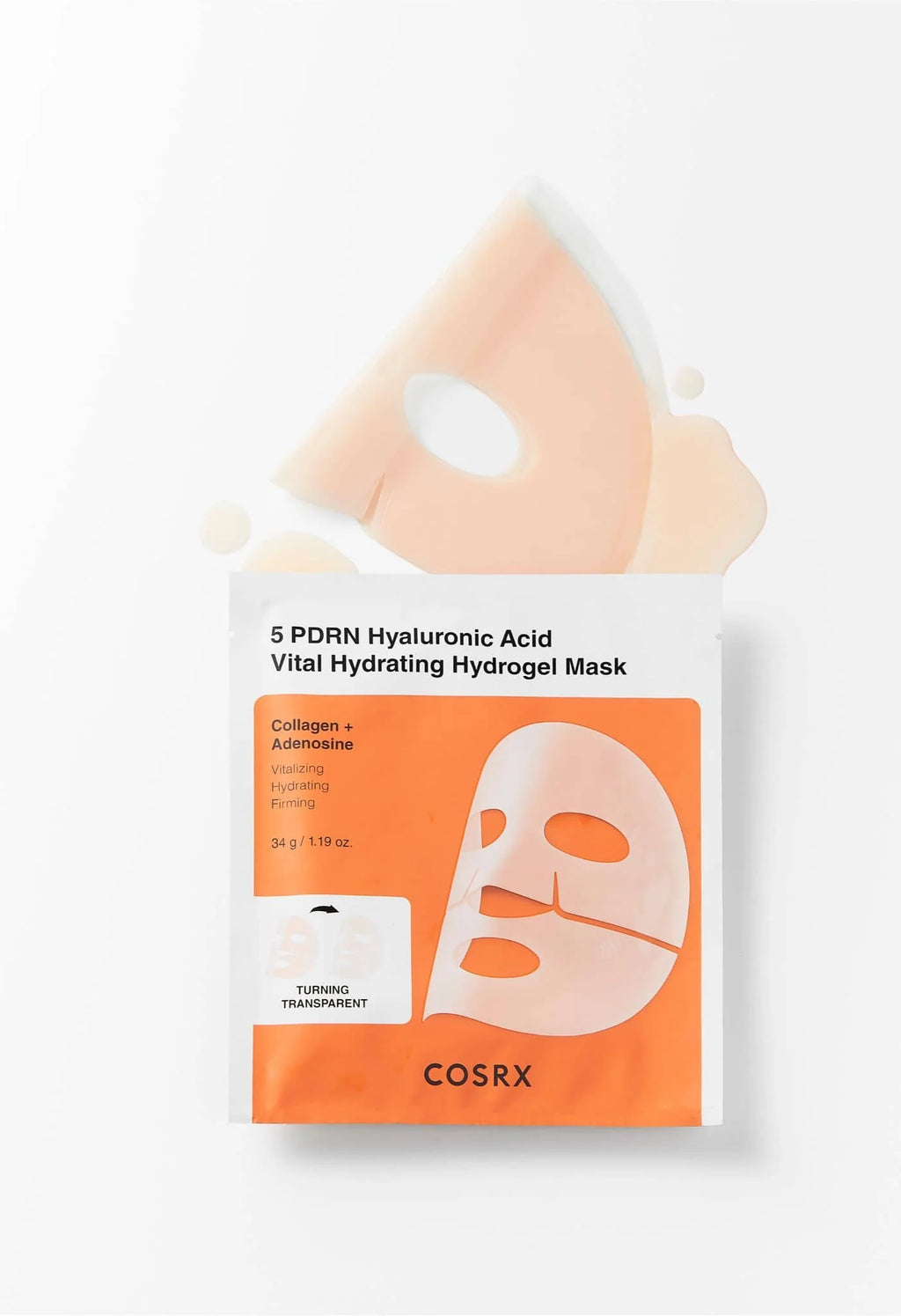 COSRX PDRN Hyaluronic Acid Hydrogel Mask | Deep Hydration & Skin Repair Sheet Mask Box (3pc) (kopie)