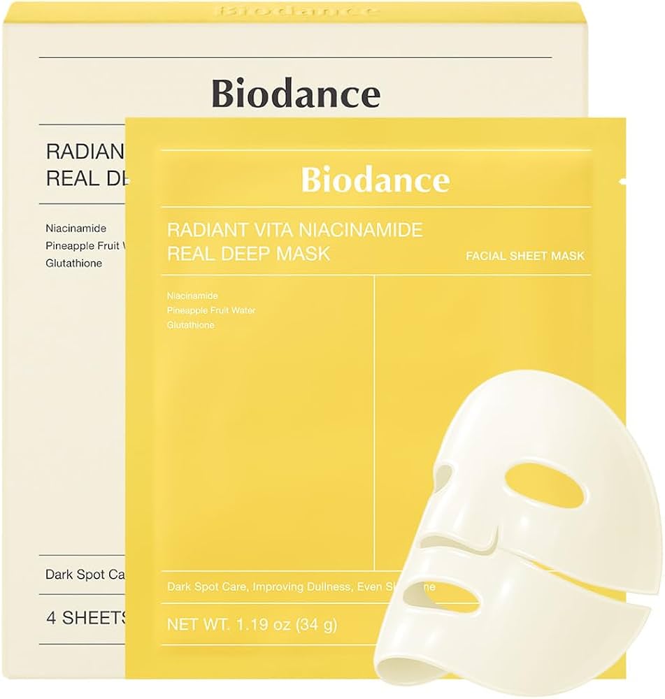 Biodance Radiant Vita Niacinamide Mask Box (4pcs)