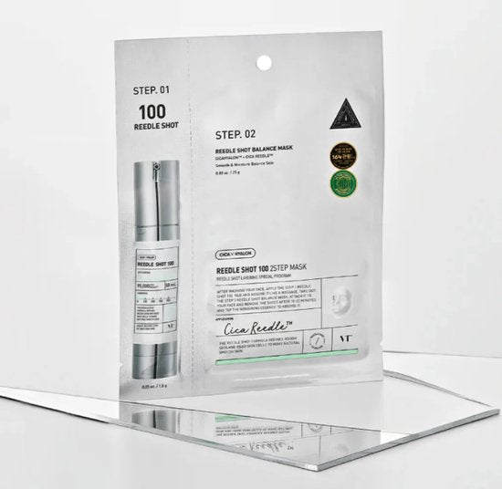 VT Cosmetics 2-step 100 Reedle Shot Mask