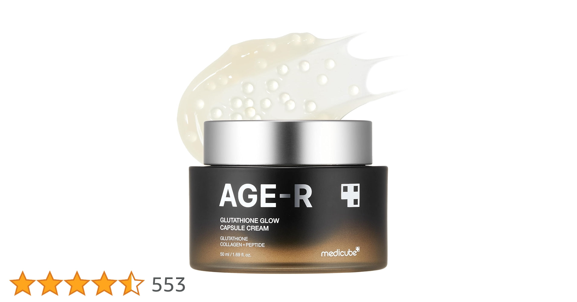 Medicube Age-R Glutathione Glow Capsule Facial Cream Instant Lifting