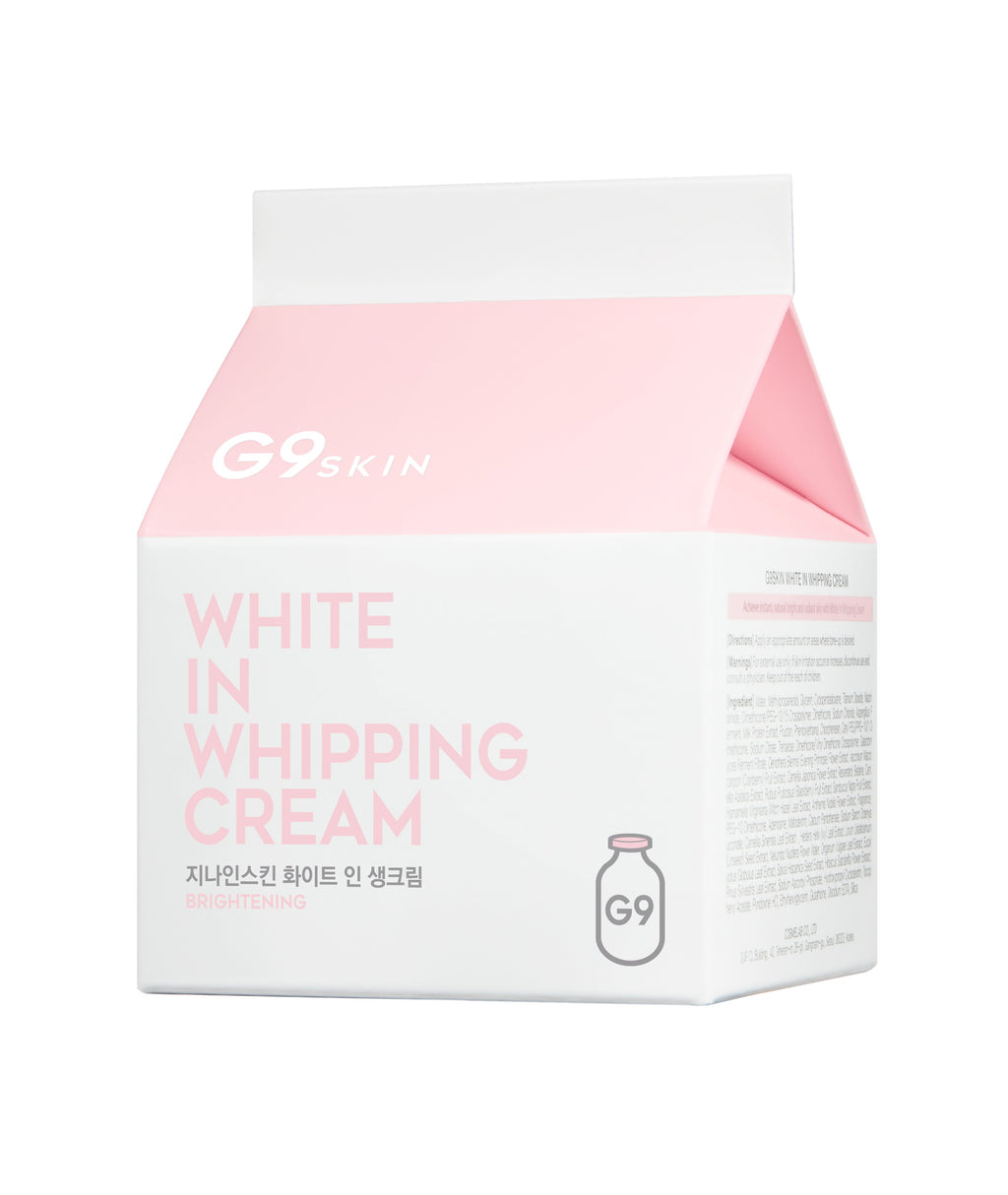 G9Skin White in Milk Whipping Cream