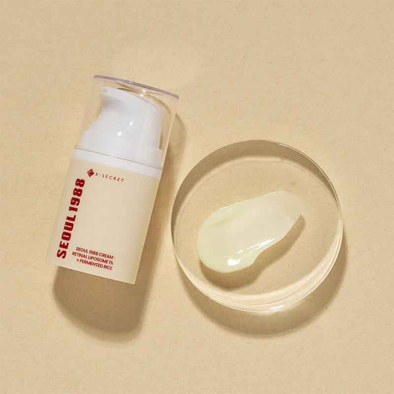 Seoul 1988 Cream: Retinal Liposome 1% + Fermented Rice