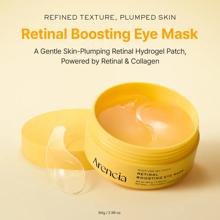 Arencia Retinal Boosting Eye Mask | Anti-Aging Eye Mask with Retinal for Wrinkles