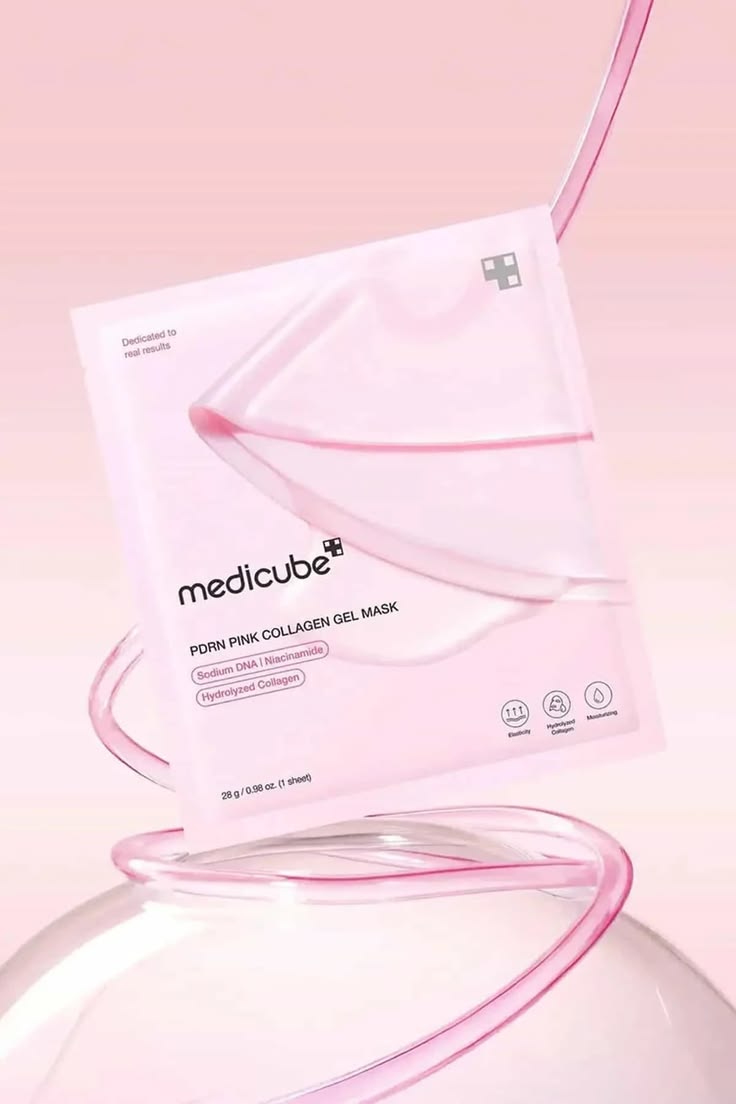 Medicube PDRN Pink Collagen Gel Mask – Firming & Repair Hydrogel Mask