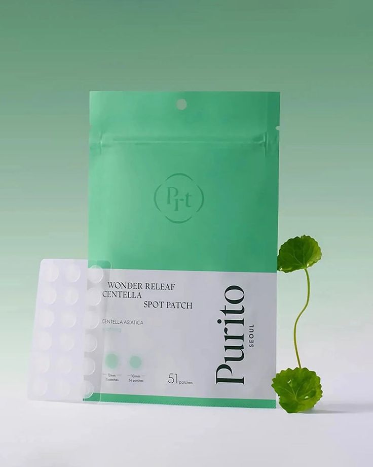 Purito Wonder Releaf Centella Spot Patch – Acne Healing Hydrocolloid Patch