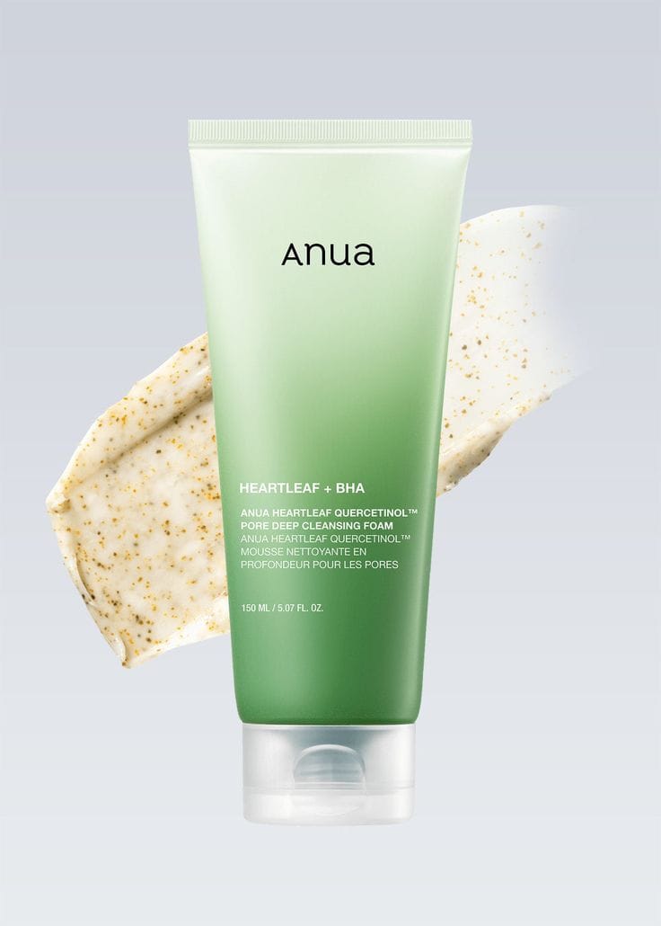 Anua Heartleaf Quercetinol Pore Deep Cleansing Foam