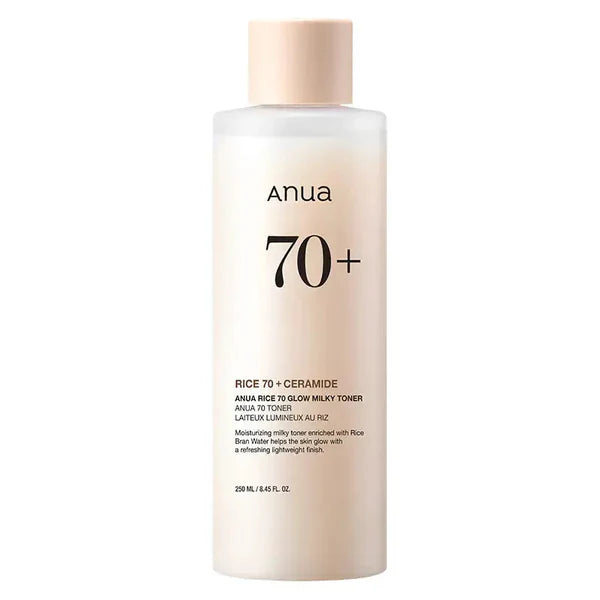 Anua Rice 70 Glow Milky Toner | Brightening & Hydrating Korean Toner
