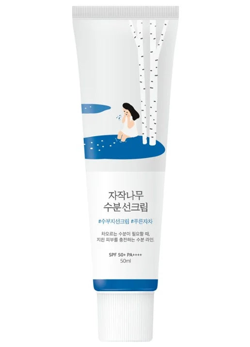 Round Lab Birch Juice Moisturizing Sun Cream SPF50+ PA++++ | Hydrating Korean Sunscreen