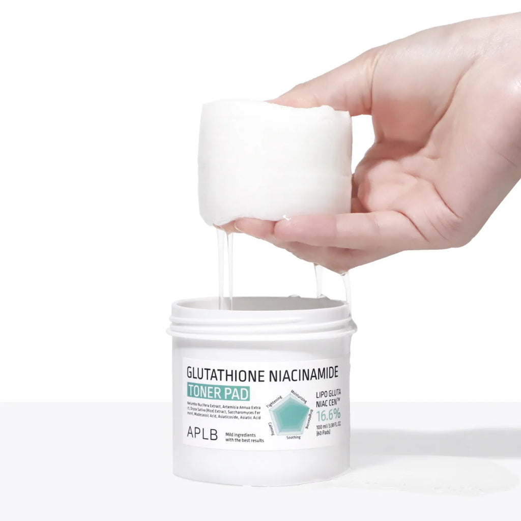 APLB Glutathione Niacinamide Mist Toner Pad