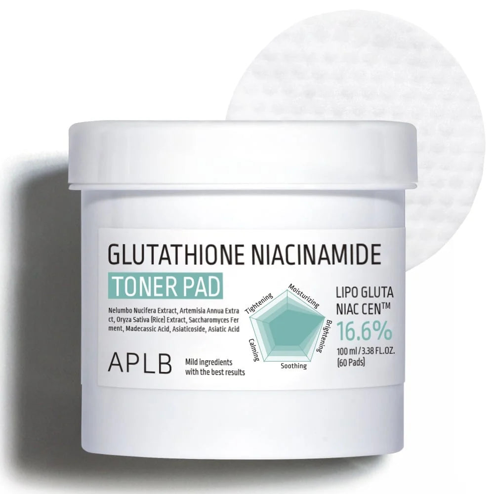APLB Glutathione Niacinamide Mist Toner Pad