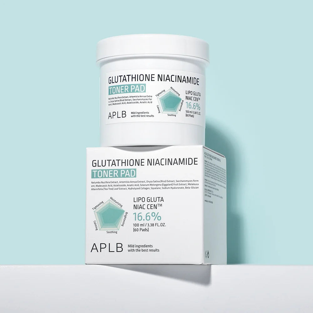 APLB Glutathione Niacinamide Mist Toner Pad