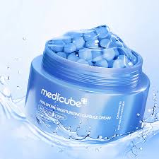 Medicube Hyaluronic Moisturizing Capsule Cream | Deep Hydration Moisturizer for Dry Skin