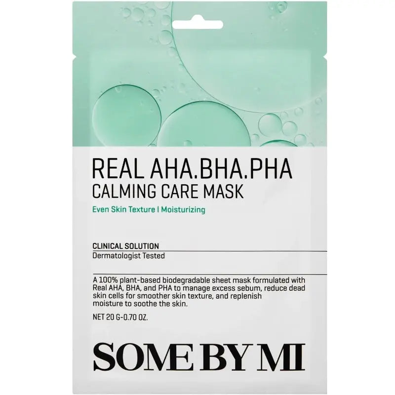 Some By Mi Real AHA.BHA.PHA Calming Care Mask