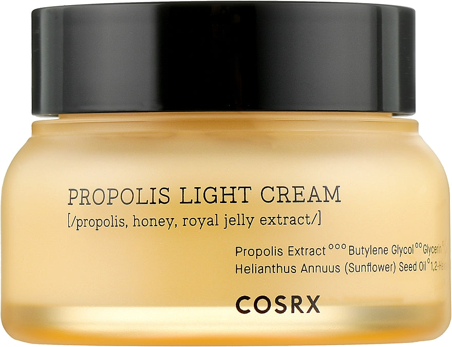 COSRX Propolis Light Cream | Glow Boosting Moisturizer for Hydrated Radiant Skin